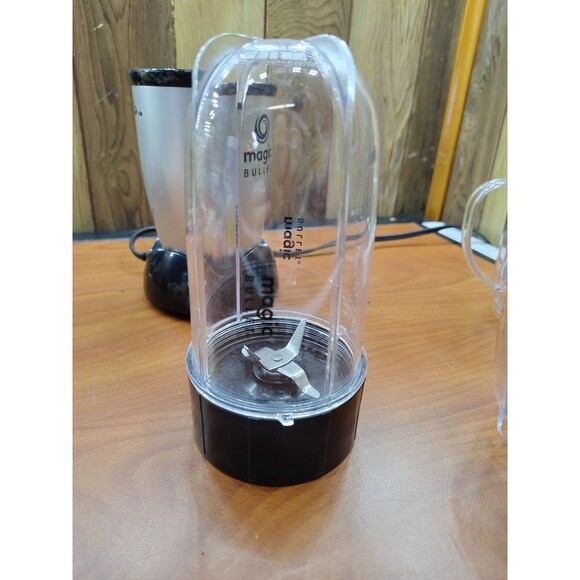 Magic Bullet 250w Mixer Blender Motor Lid Blade cups Tested MB1001B - Picture 6 of 11